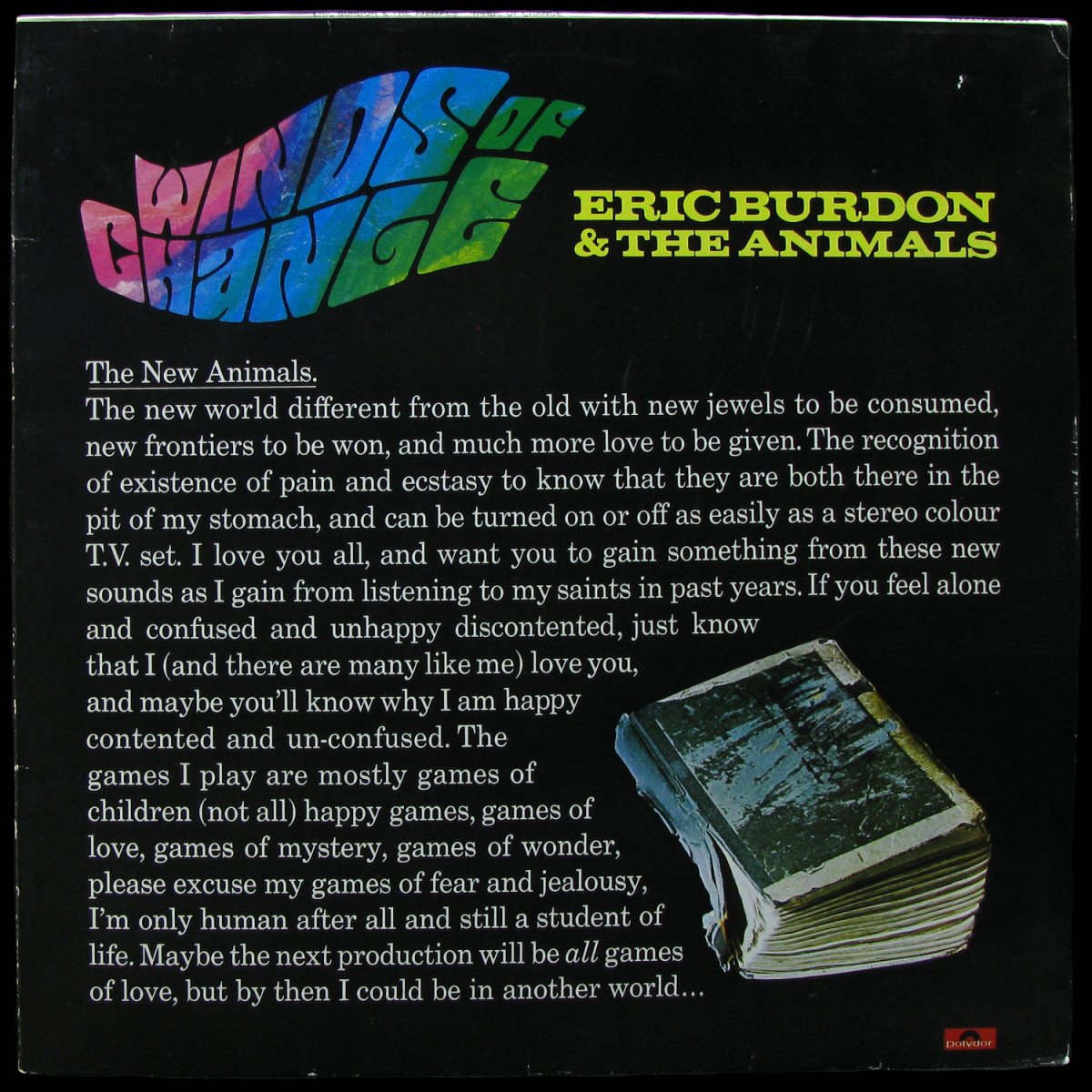 LP Eric Burdon & The Animals — Winds Of Change фото