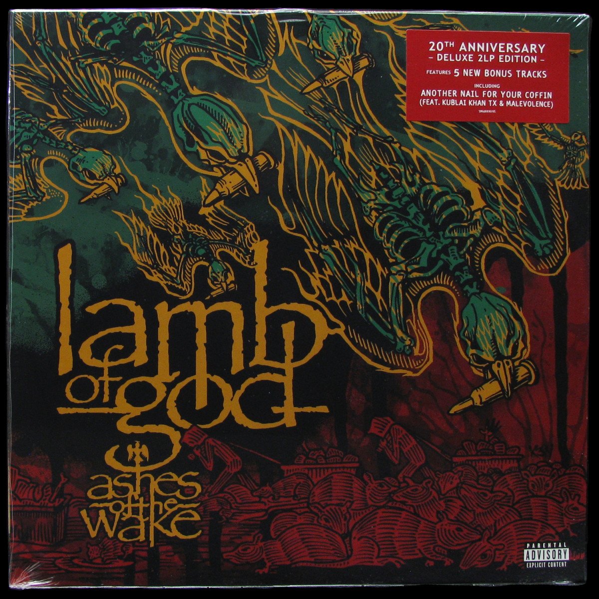 LP Lamb Of God — Ashes Of The Wake (2LP) фото