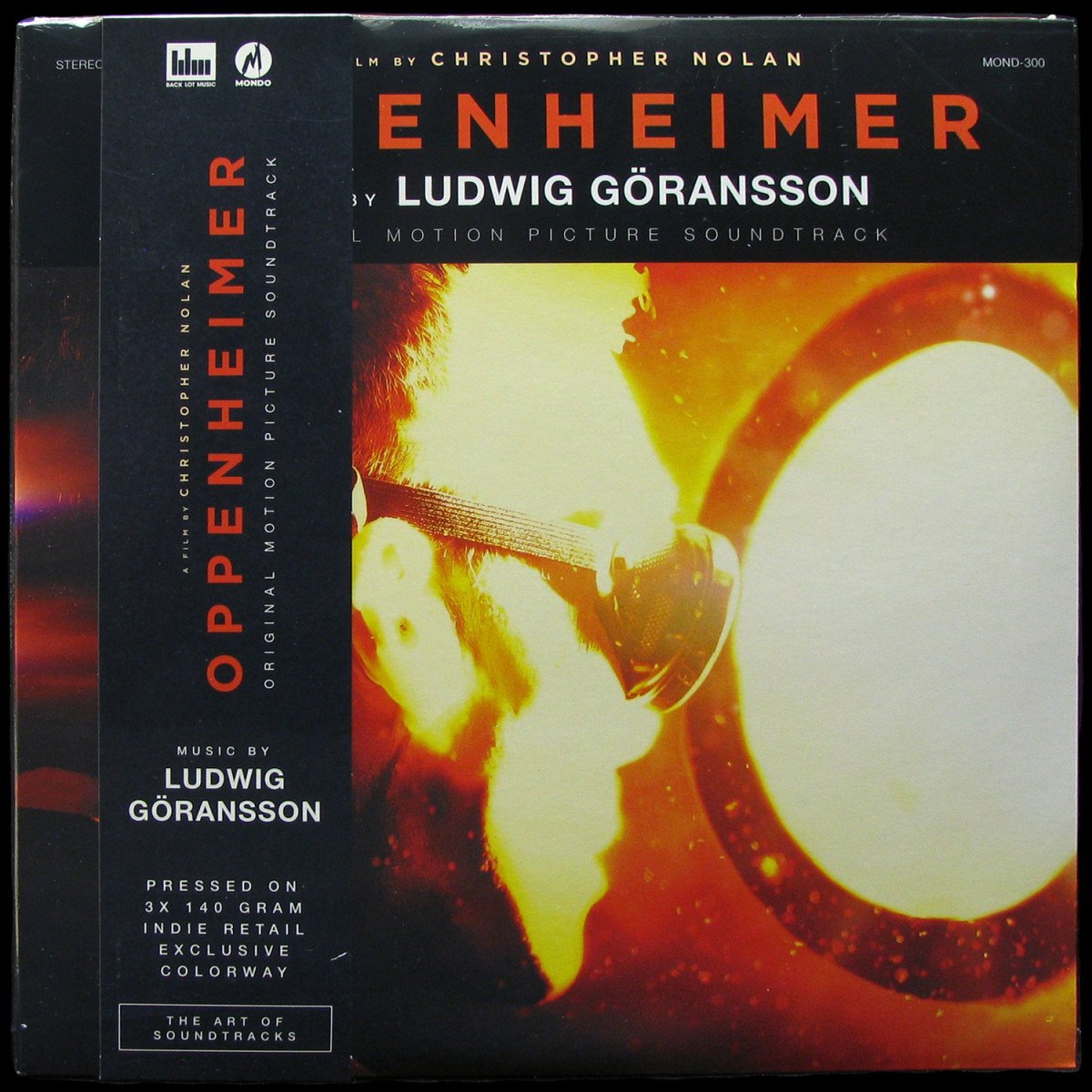 LP Ludwig Goransson — Oppenheimer (Original Motion Picture Soundtrack) (3LP, coloured vinyl, + obi, + booklet) фото