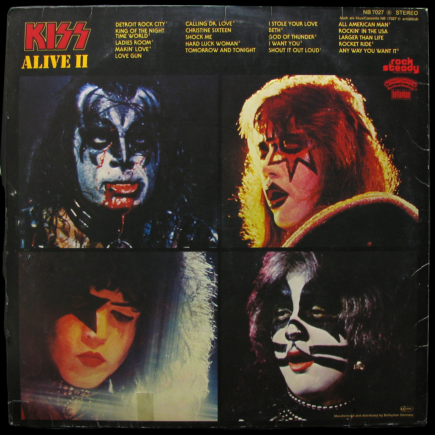 LP Kiss — Alive II (2LP) фото 2