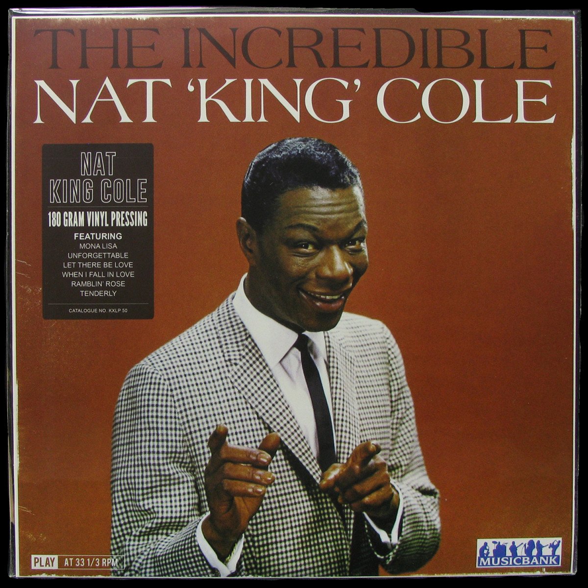 LP Nat King Cole — Incredible фото