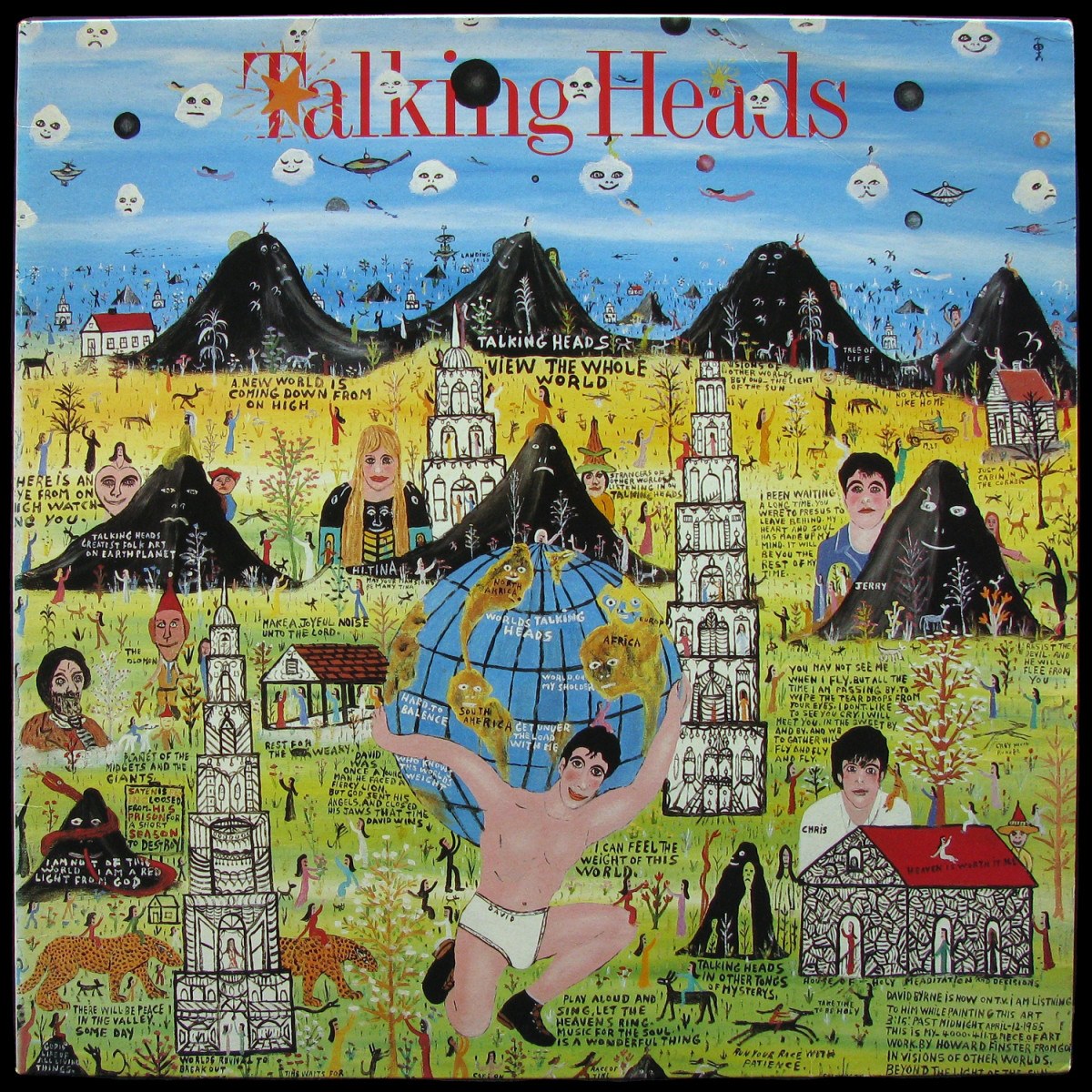 LP Talking Heads — Little Creatures фото