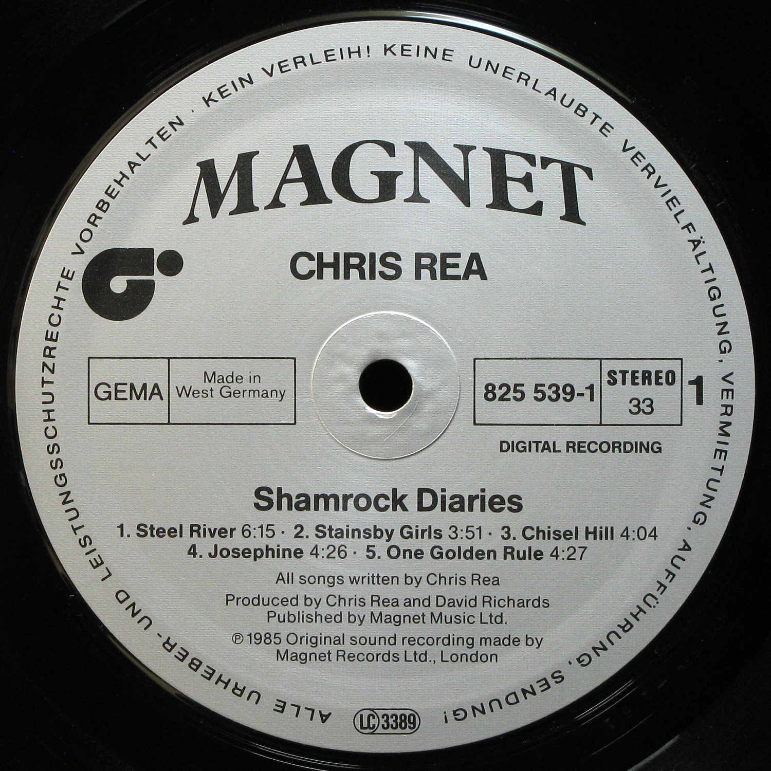 LP Chris Rea — Shamrock Diaries фото 2