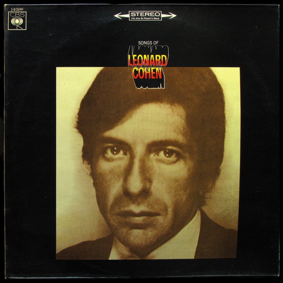 LP Leonard Cohen — Songs Of Leonard Cohen фото