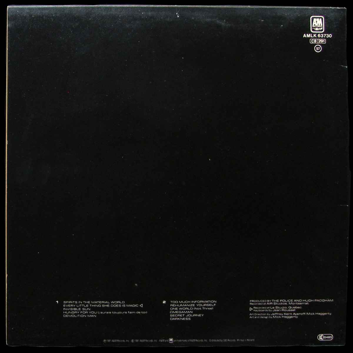 LP Police — Ghost In The Machine фото 2