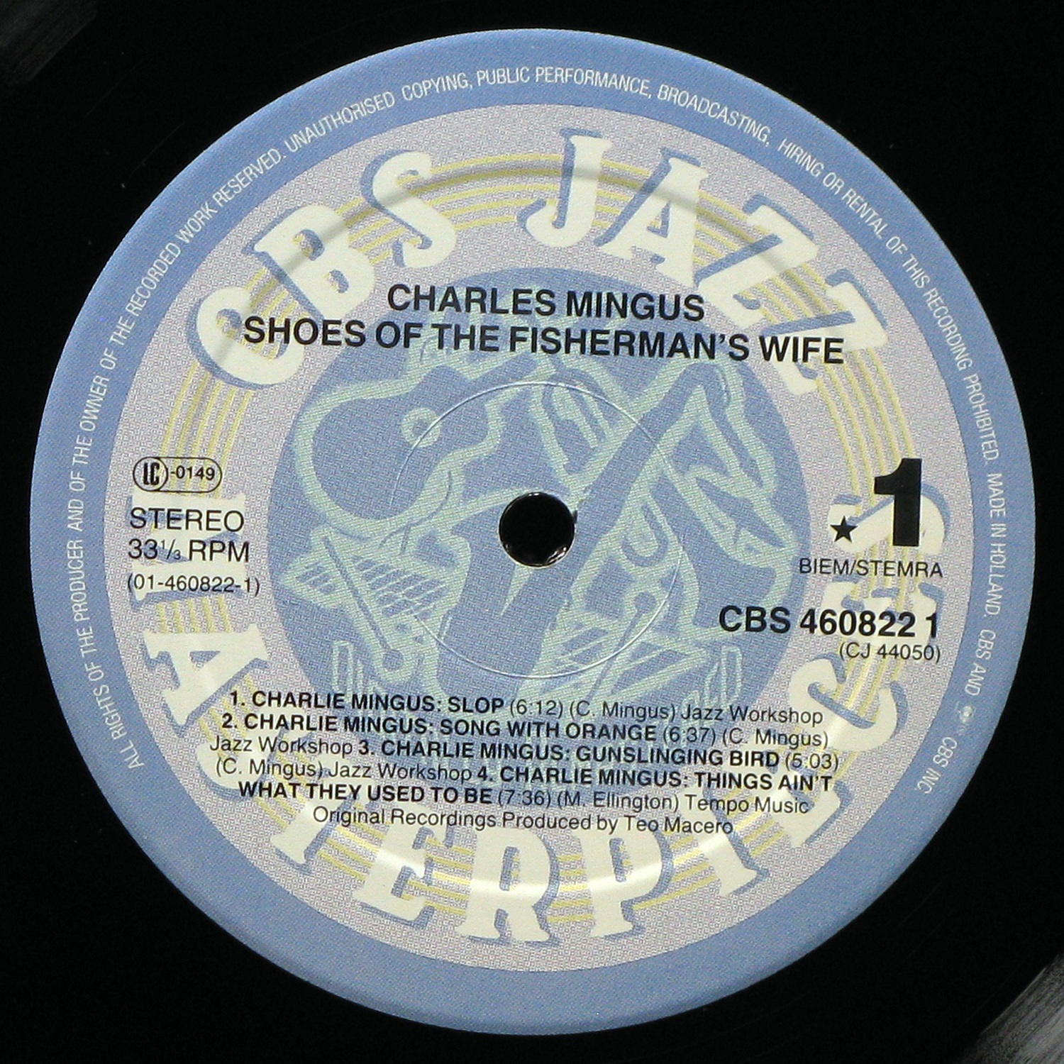 LP Charles Mingus — Shoes Of The Fishermans Wife фото 2