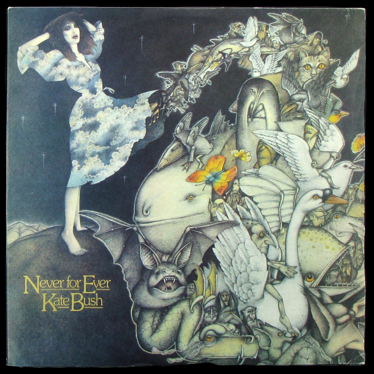 LP Kate Bush — Never For Ever фото