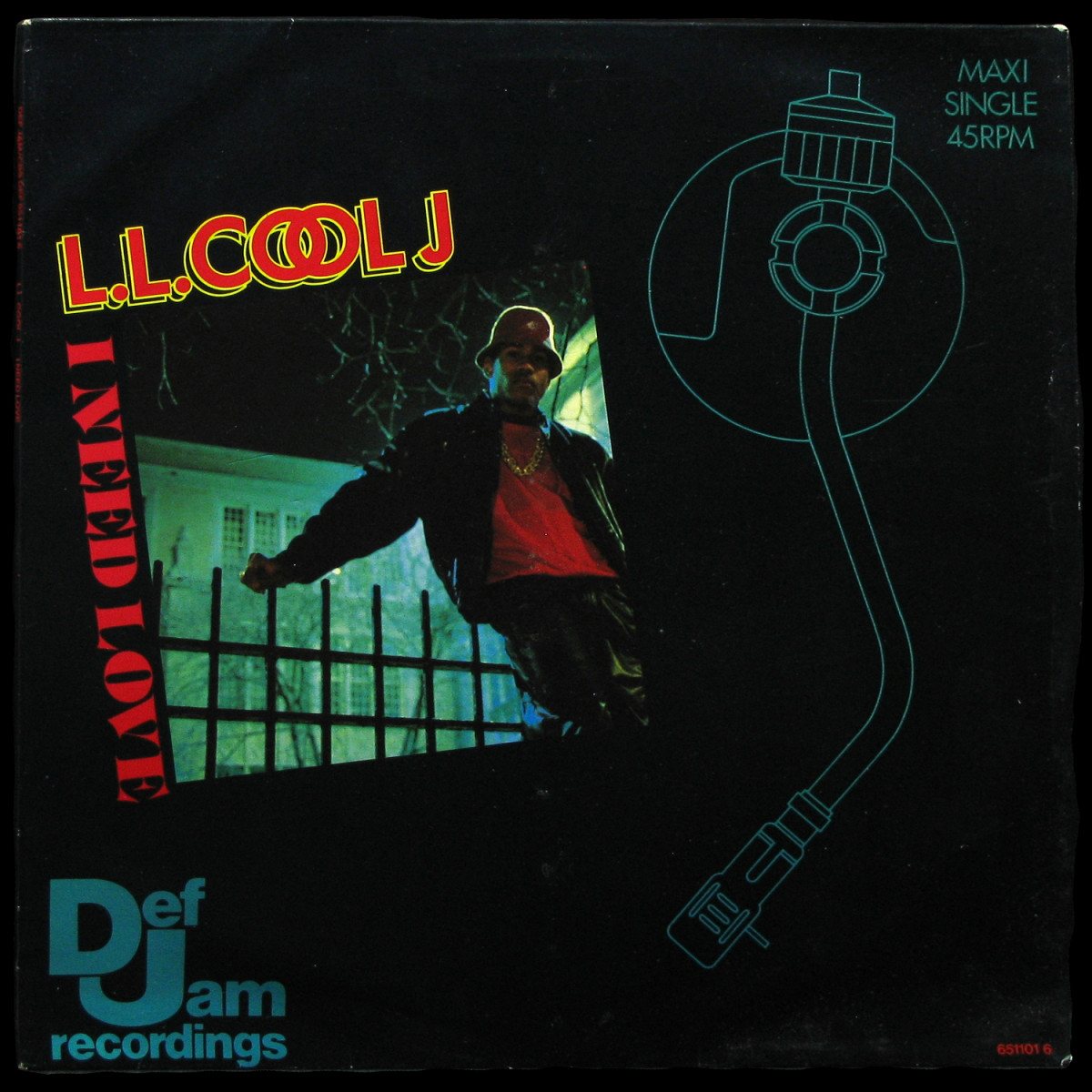 LP L.L. Cool J — I Need Love (maxi) фото