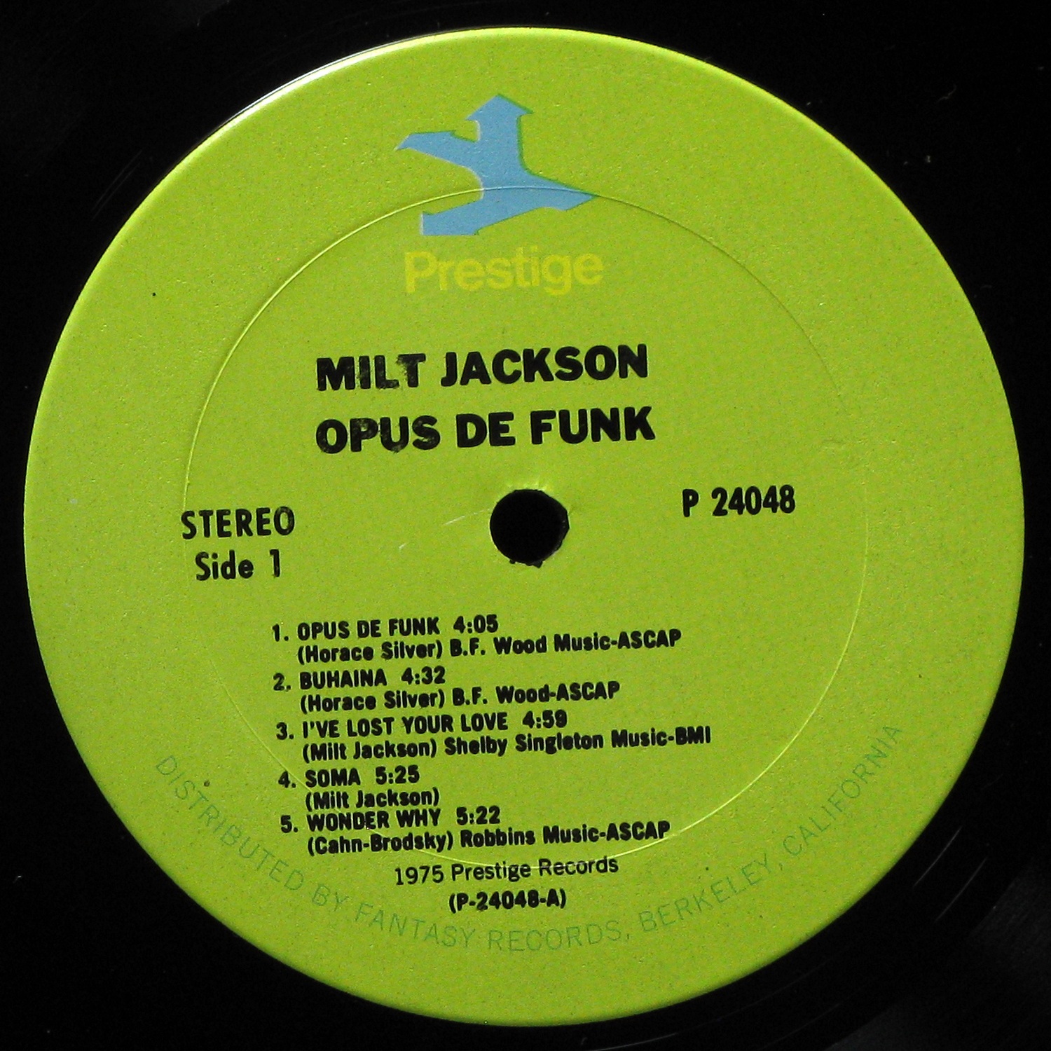 LP Milt Jackson — Opus De Funk (2LP) фото 2