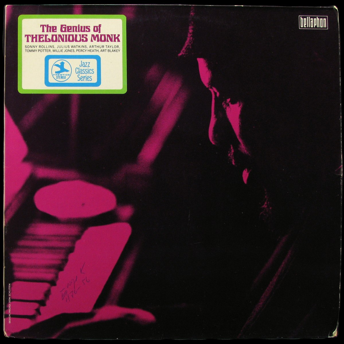 LP Thelonious Monk — Genius Of Thelonious Monk фото