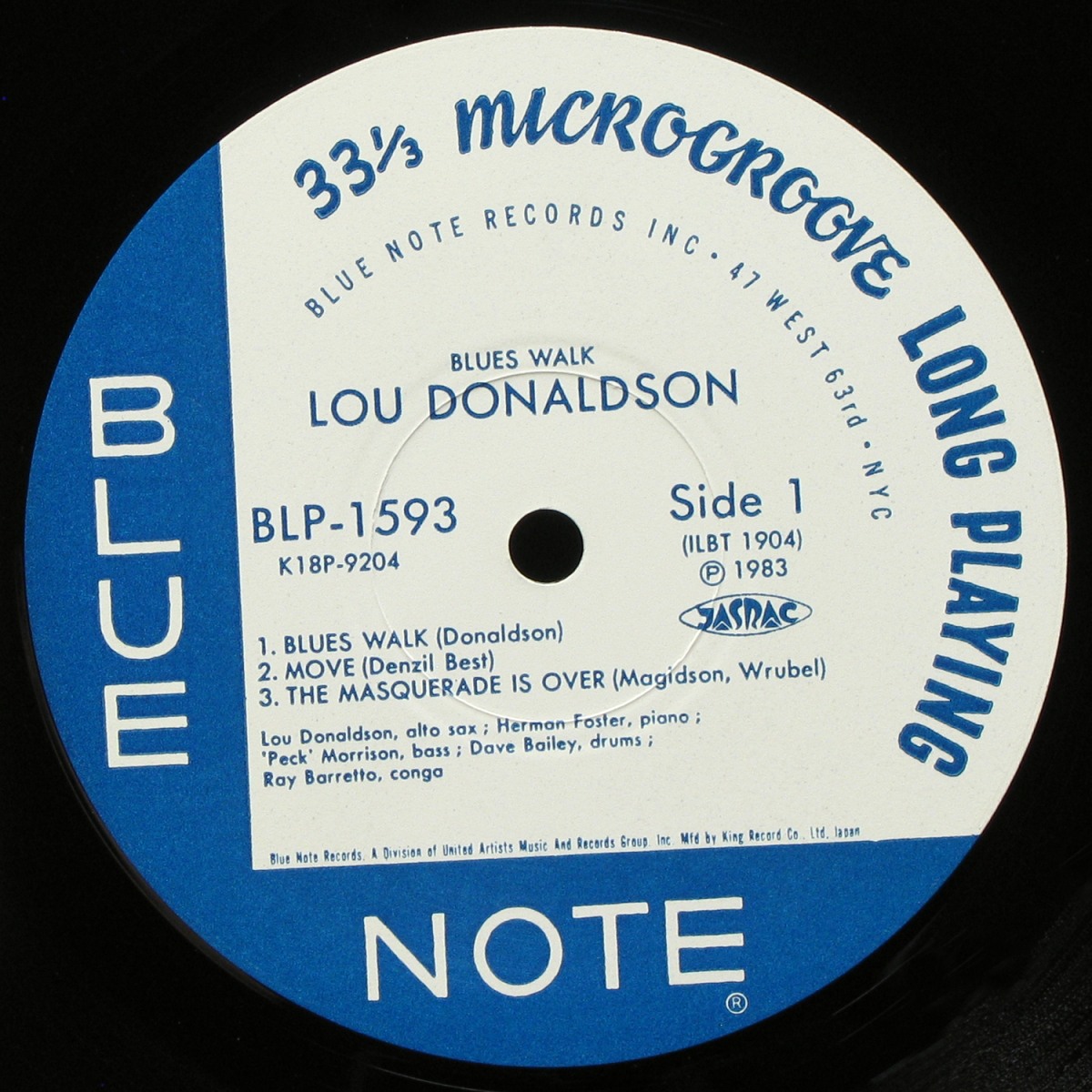 LP Lou Donaldson — Blues Walk фото 3