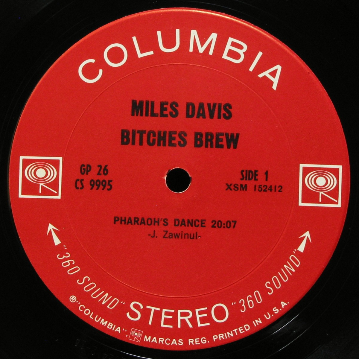 LP Miles Davis — Bitches Brew (2LP) фото 5