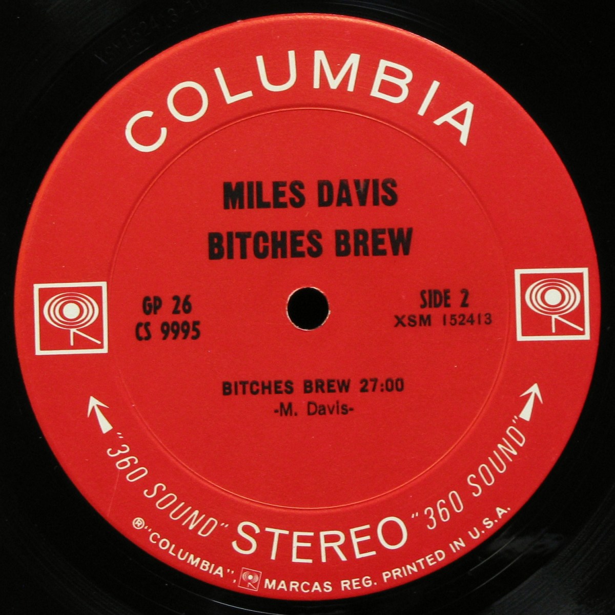 LP Miles Davis — Bitches Brew (2LP) фото 6