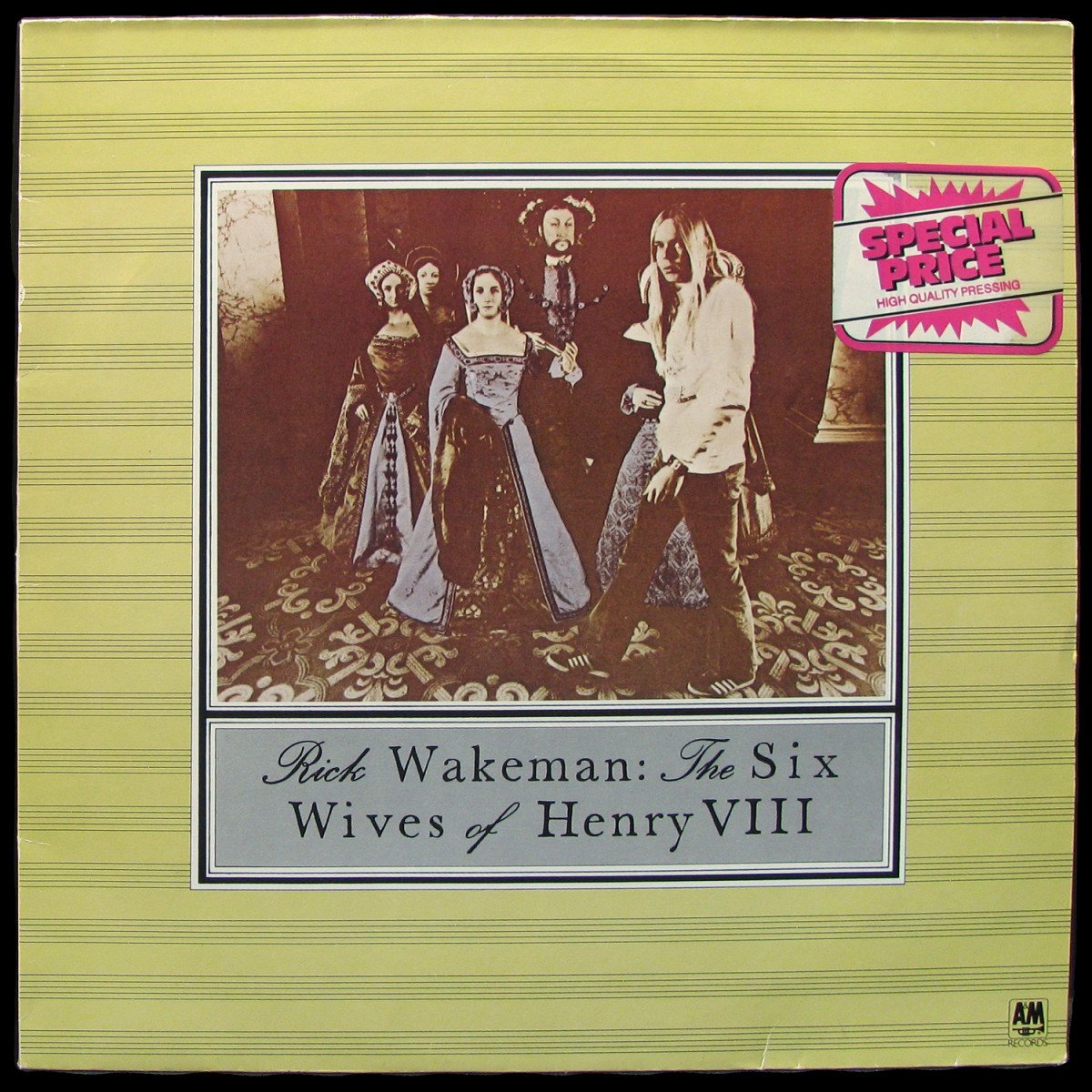 LP Rick Wakeman — Six Wives Of Henry VIII фото