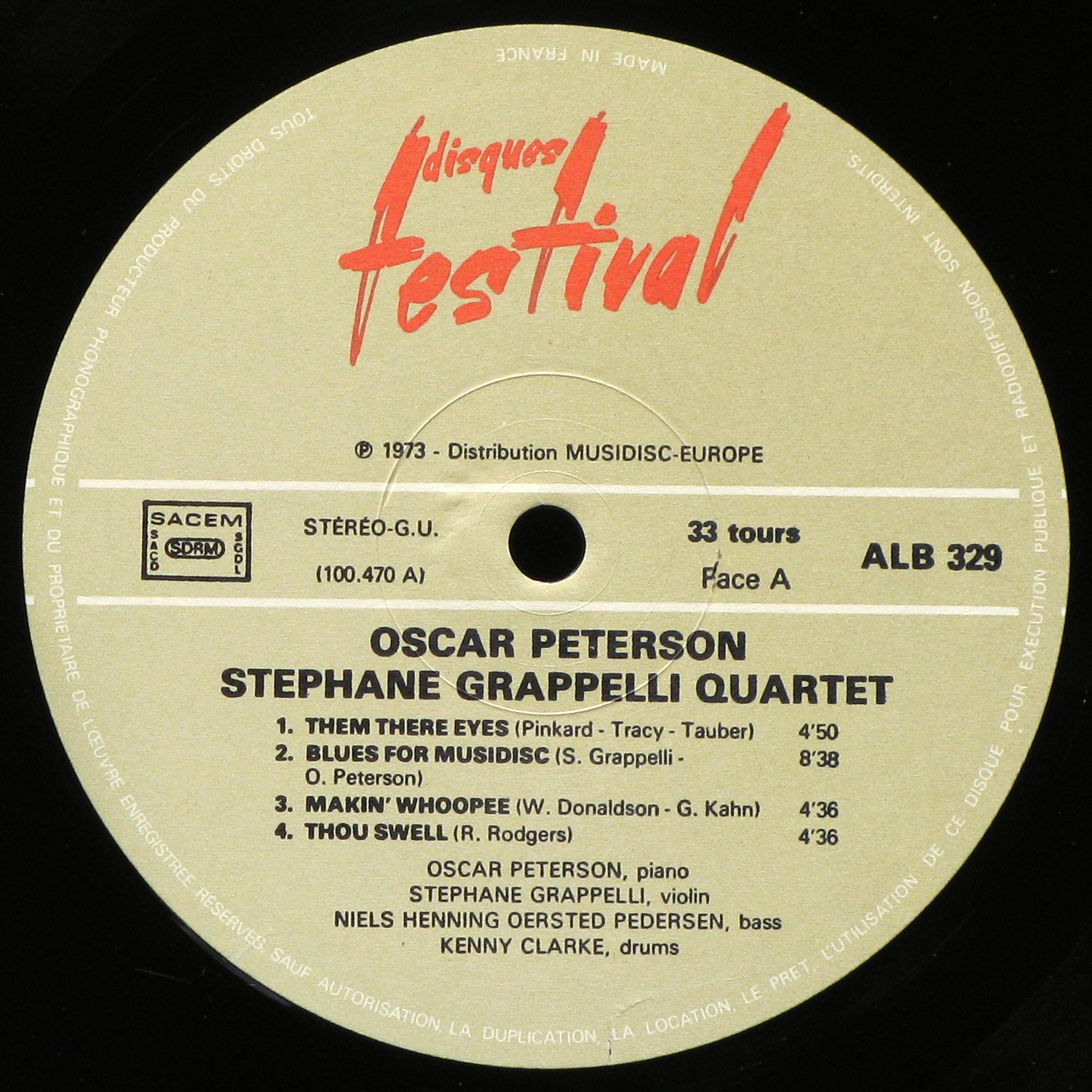 LP Oscar Peterson — Oscar Peterson - Stephane Grappelli Quartet Vol. 2 (2LP) фото 2