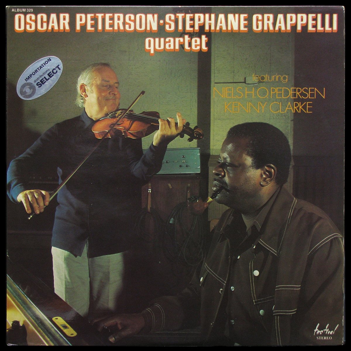 LP Oscar Peterson — Oscar Peterson - Stephane Grappelli Quartet Vol. 2 (2LP) фото