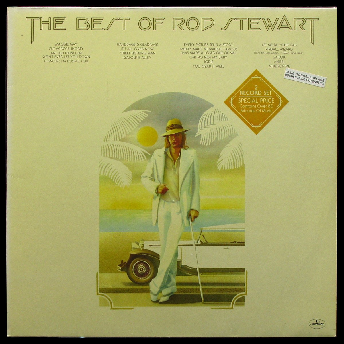 LP Rod Stewart — Best of Rod Stewart (2LP) фото