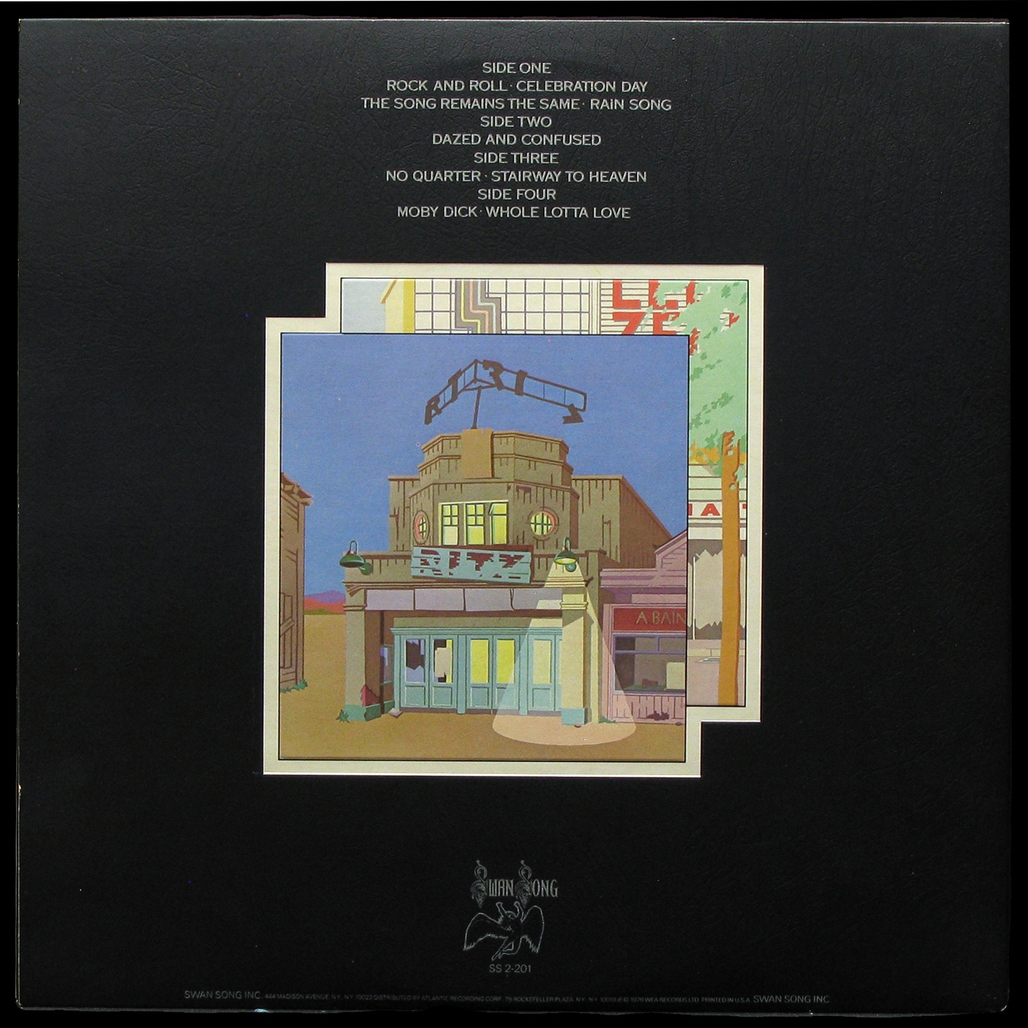 LP Led Zeppelin — Soundtrack From The Film The Song Remains The Same (2LP, coverbooklet) фото 2