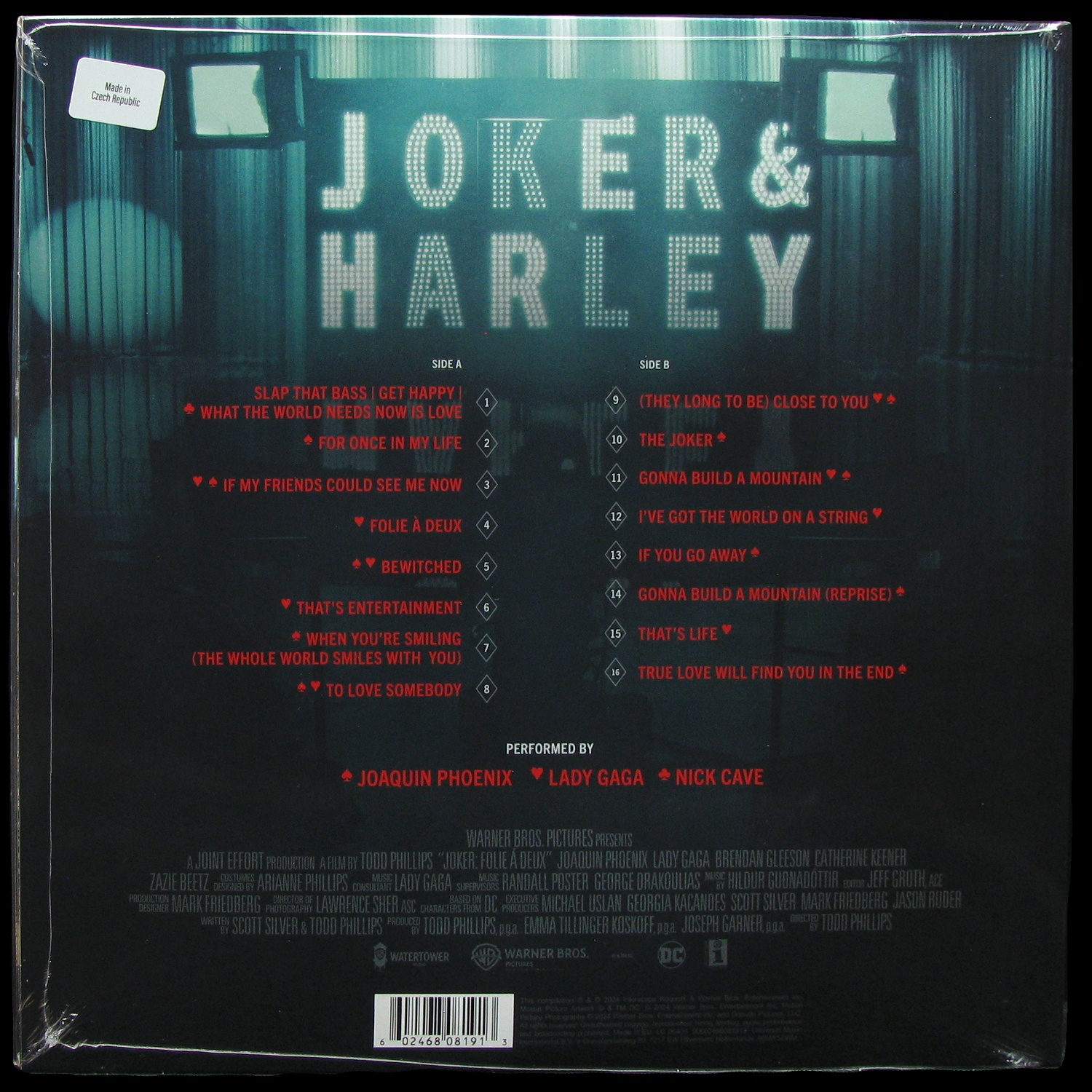 LP Lady Gaga — Joker: Folie A Deux (Music From The Motion Picture) (coloured vinyl) фото 2