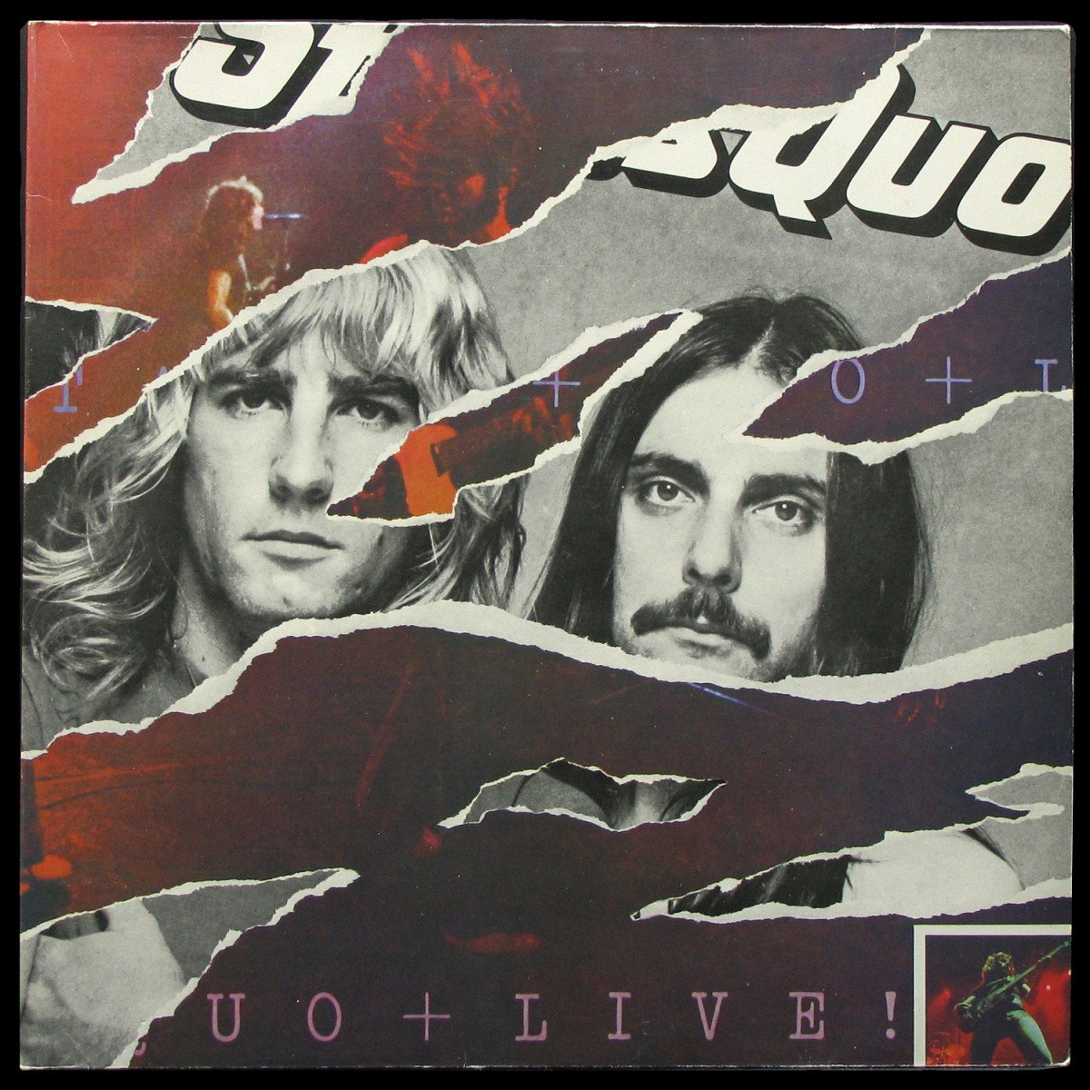 LP Status Quo — Live (2LP,  + poster) фото