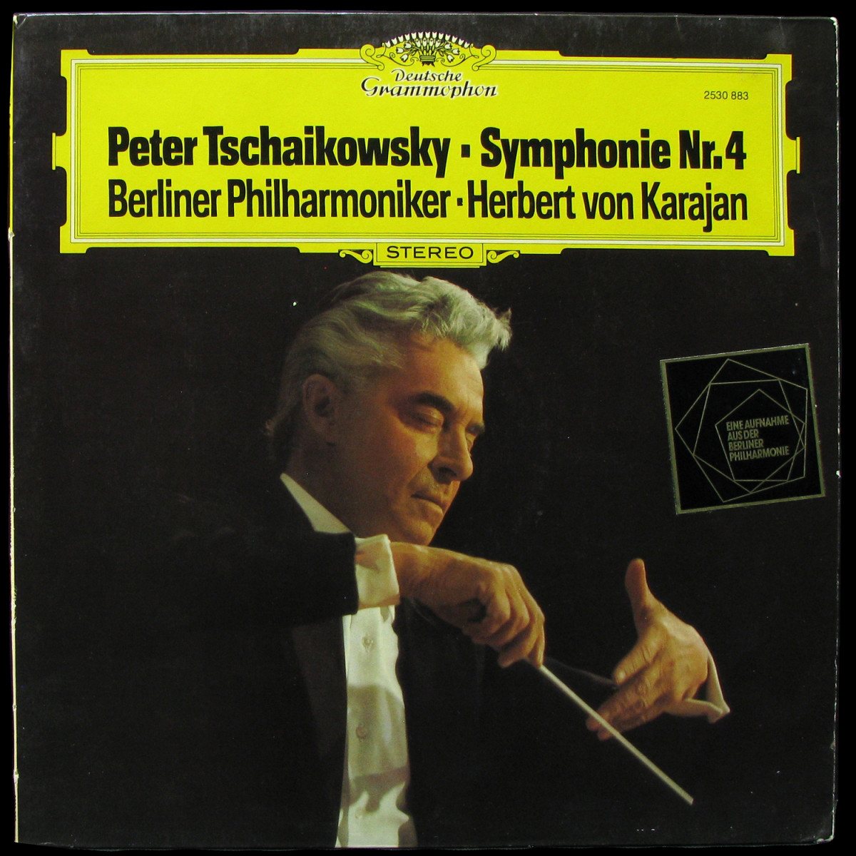 LP Herbert Von Karajan — Tschaikowsky: Symphonie Nr. 4 фото