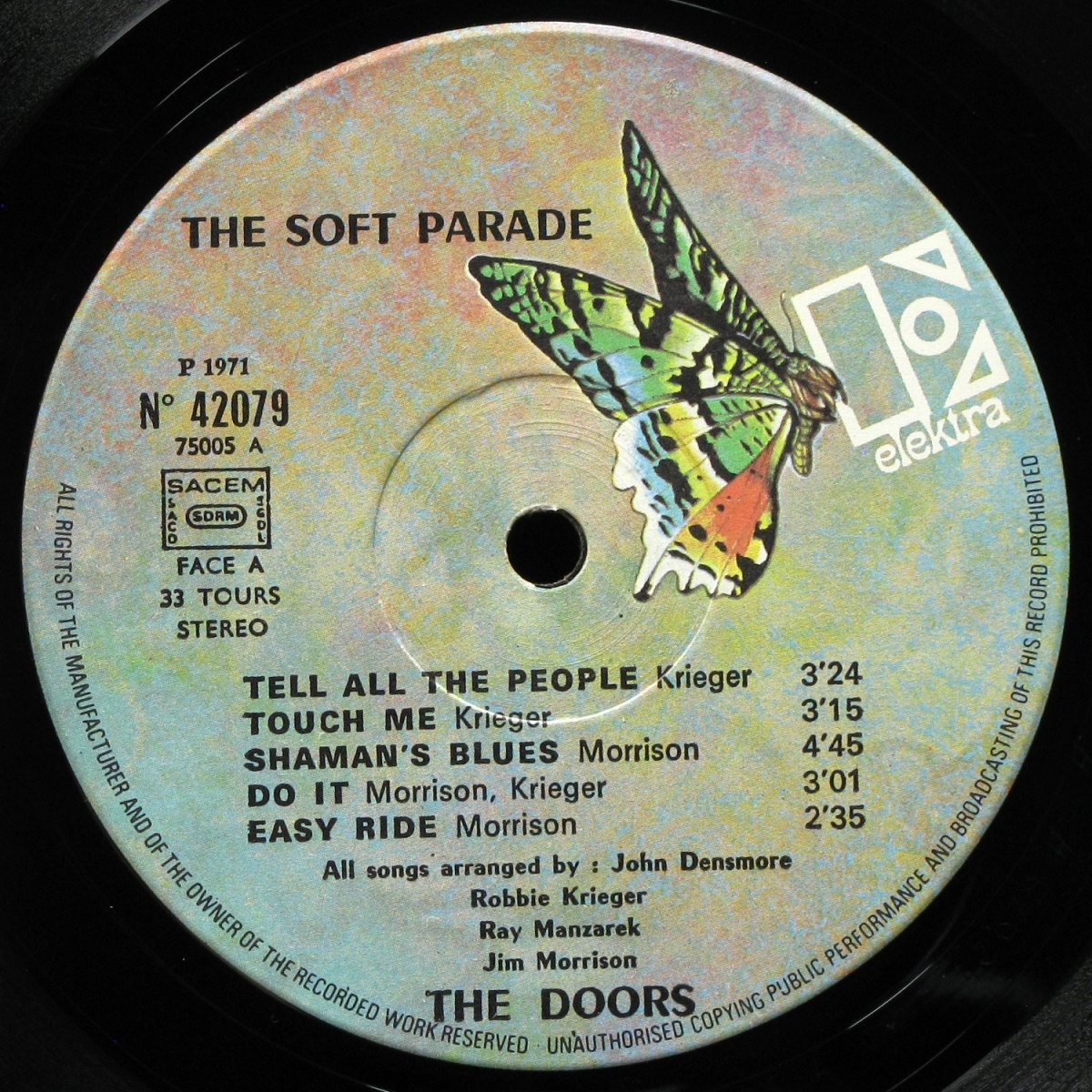 LP Doors — Soft Parade фото 2