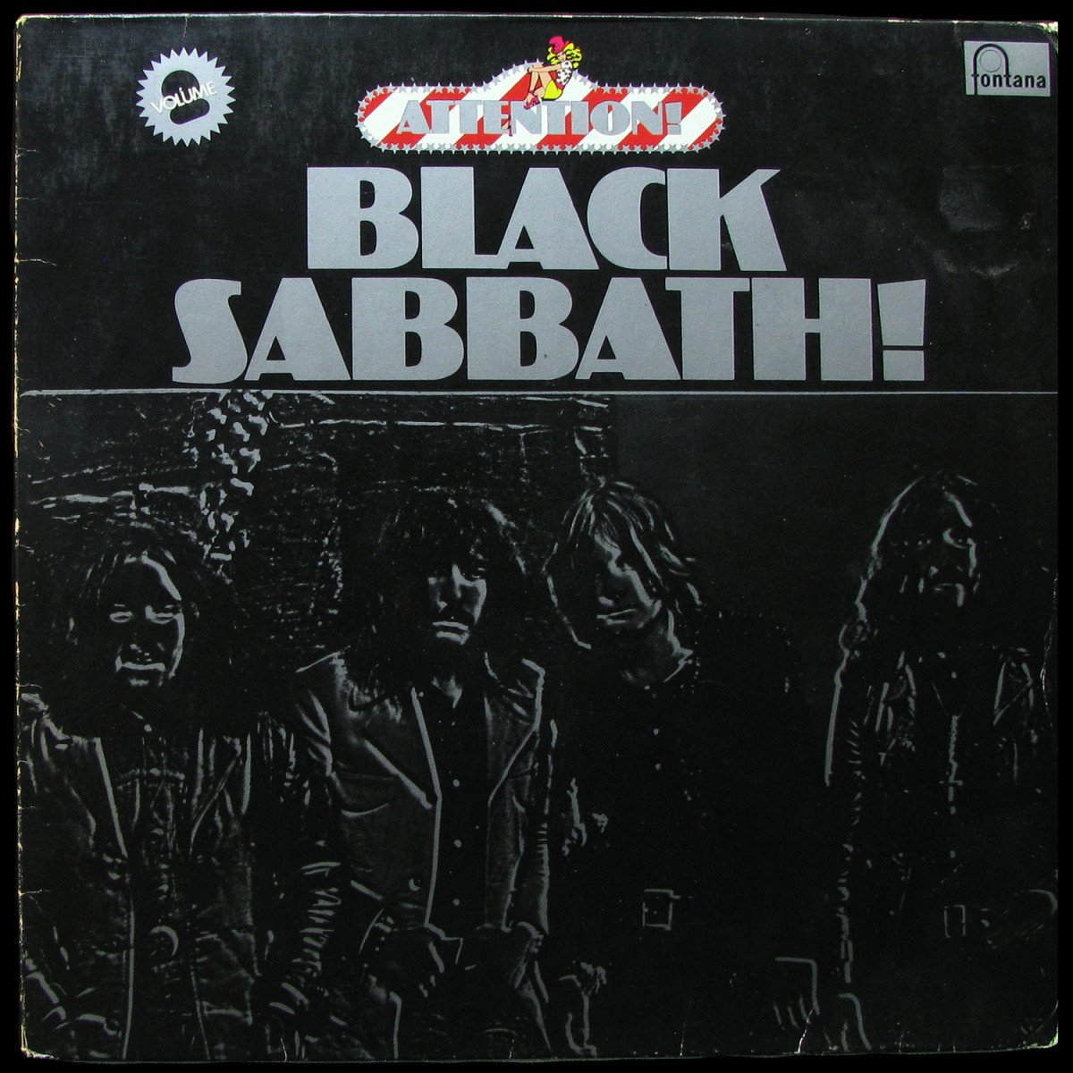 LP Black Sabbath — Attention! Black Sabbath! фото