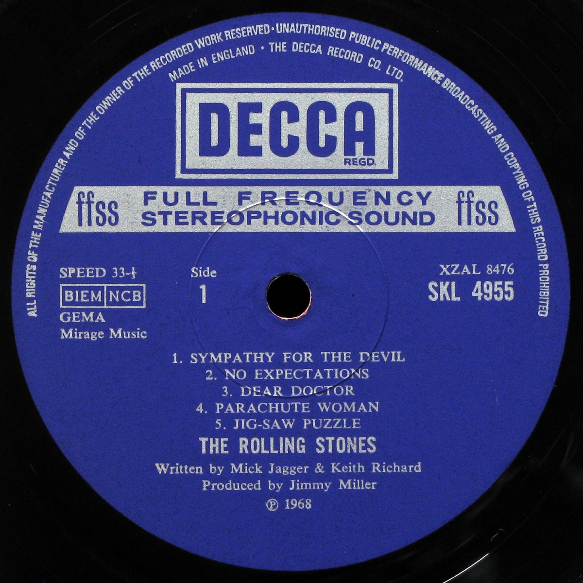 LP Rolling Stones — Beggars Banquet фото 3