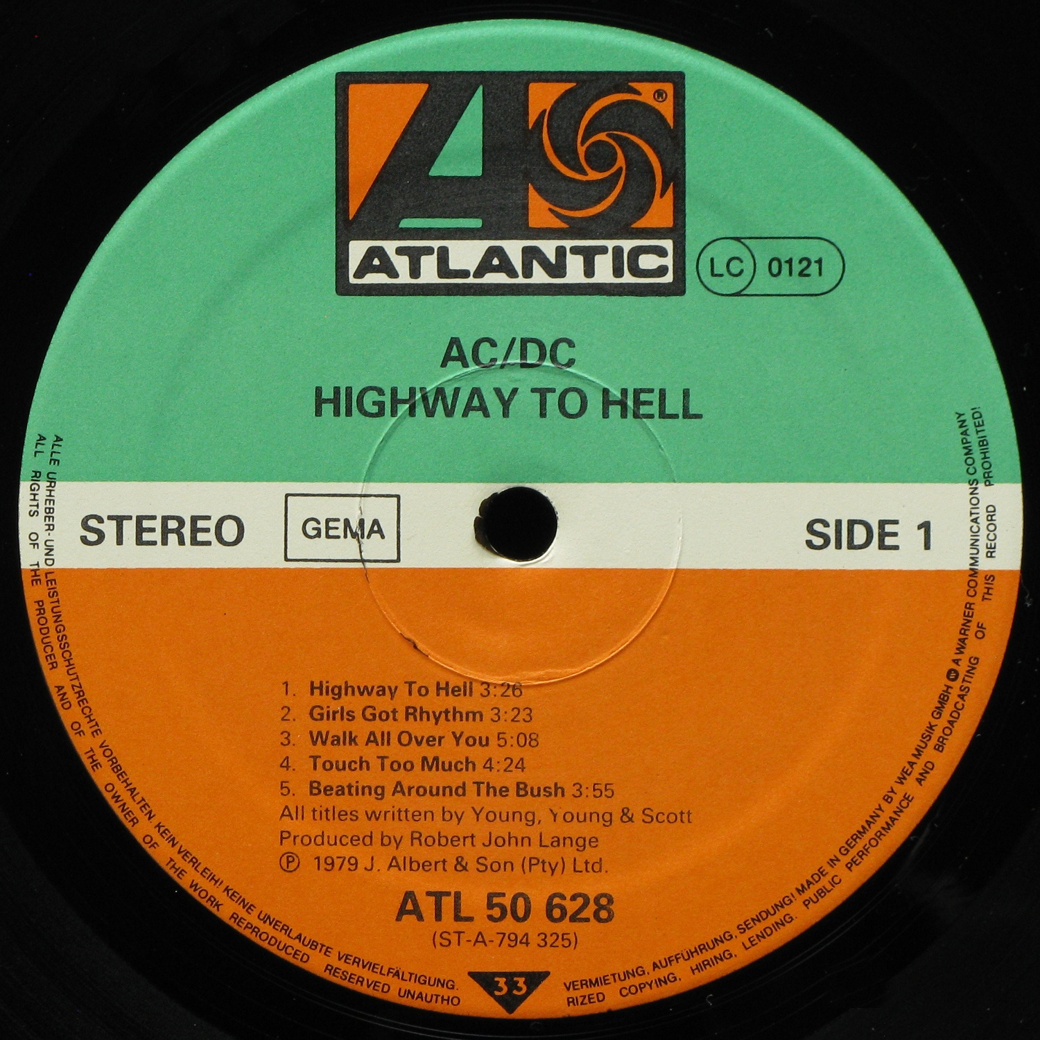 LP AC/DC — Highway To Hell фото 2