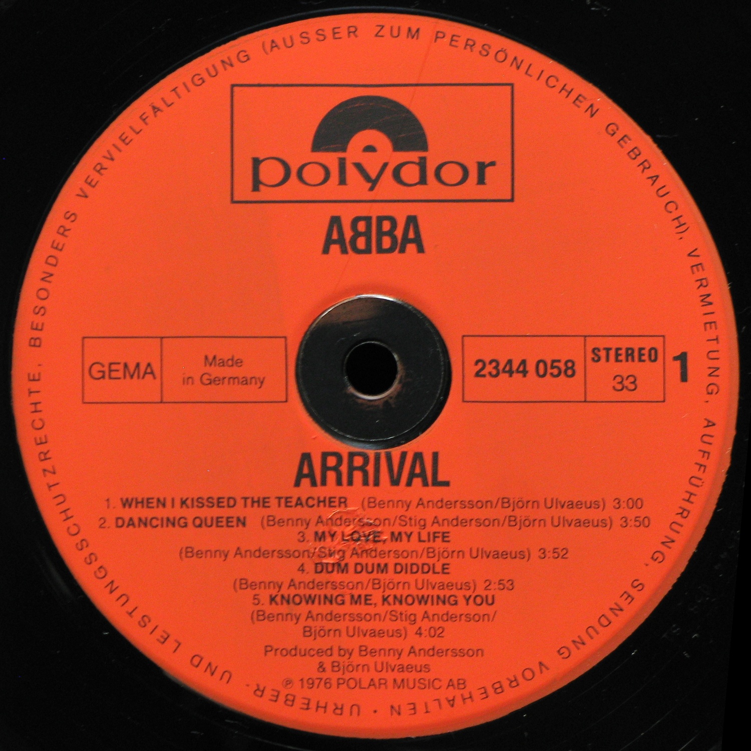 LP Abba — Arrival фото 2