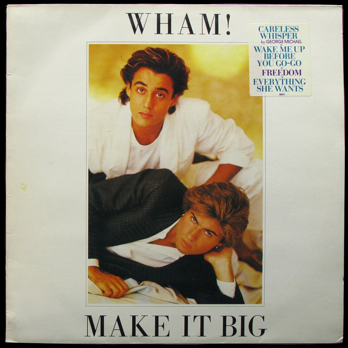 LP Wham! — Make It Big фото