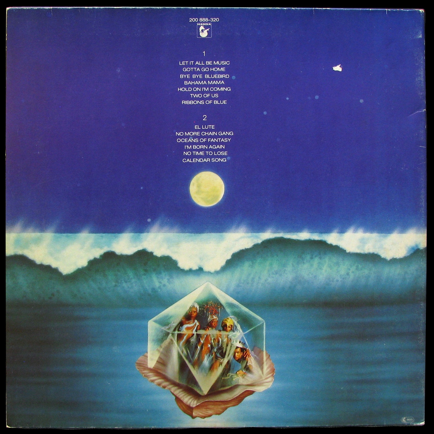 LP Boney M — Oceans Of Fantasy (postercover) фото 3