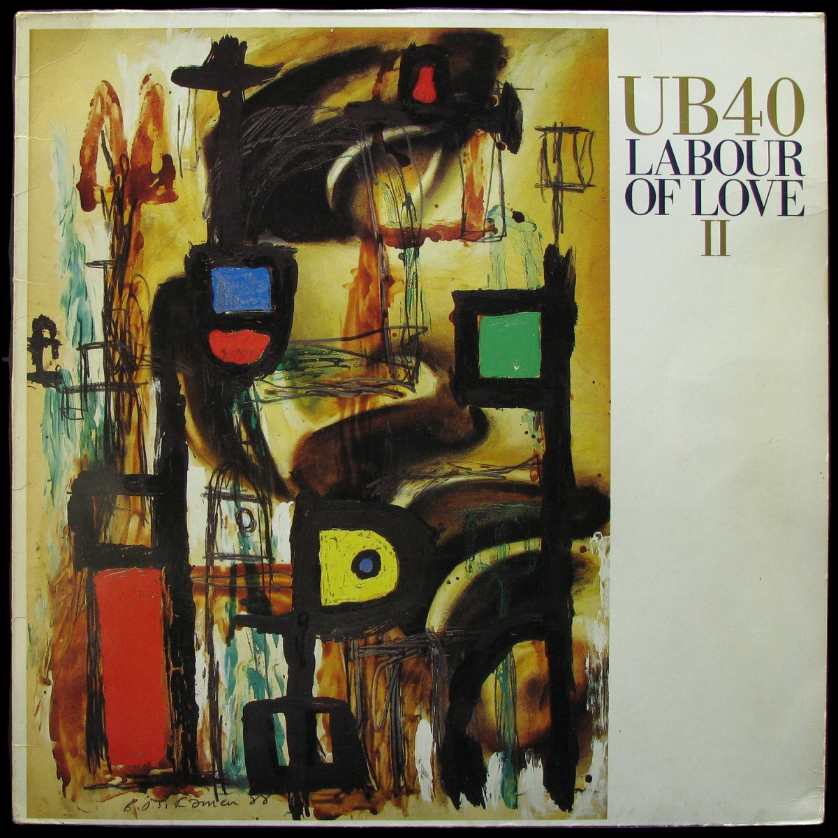 LP UB40 — Labour Of Love II фото