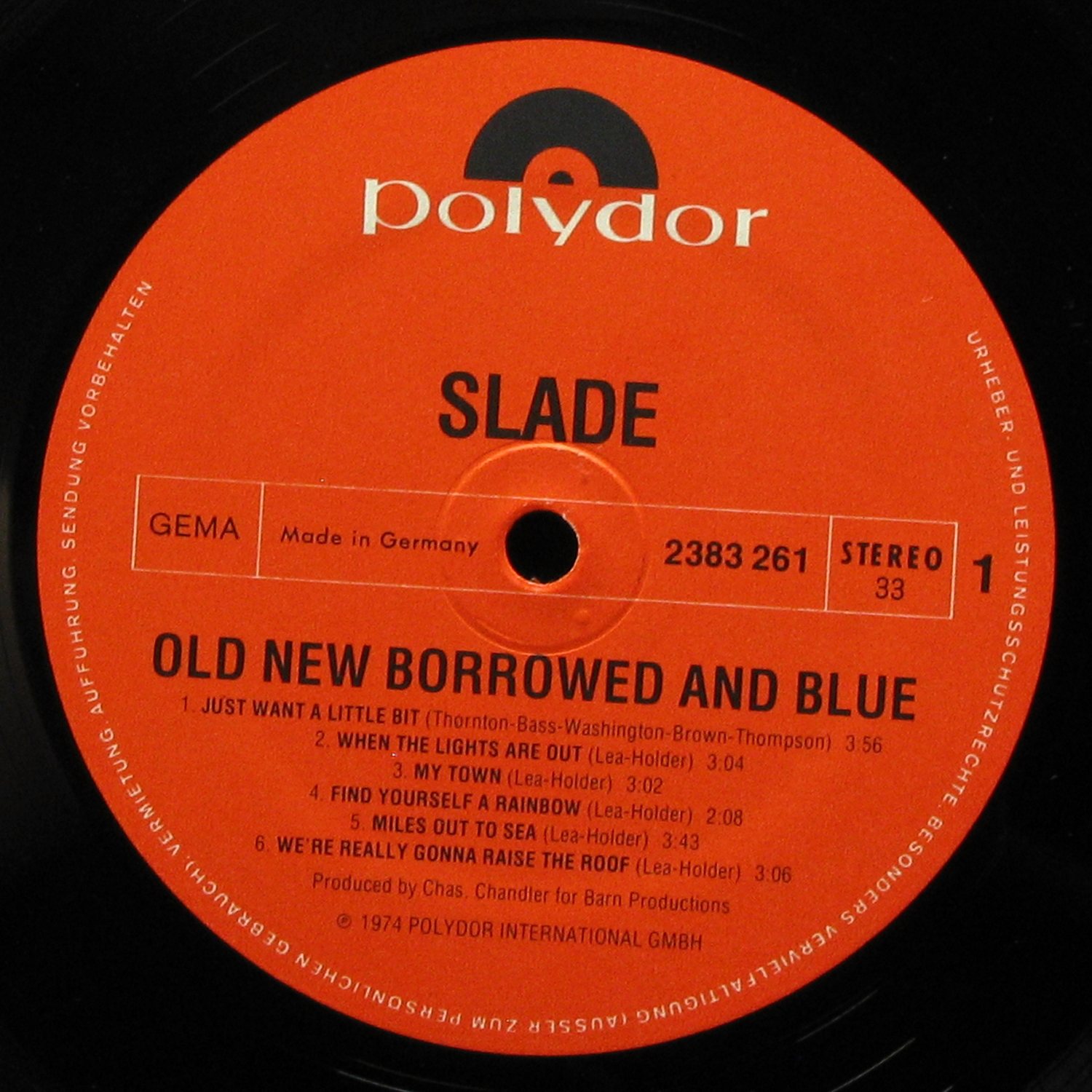 LP Slade — Old New Borrowed And Blue фото 2