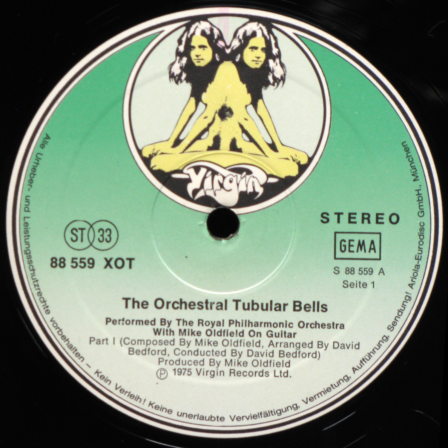 LP Mike Oldfield — Orchestral Tubular Bells фото 2