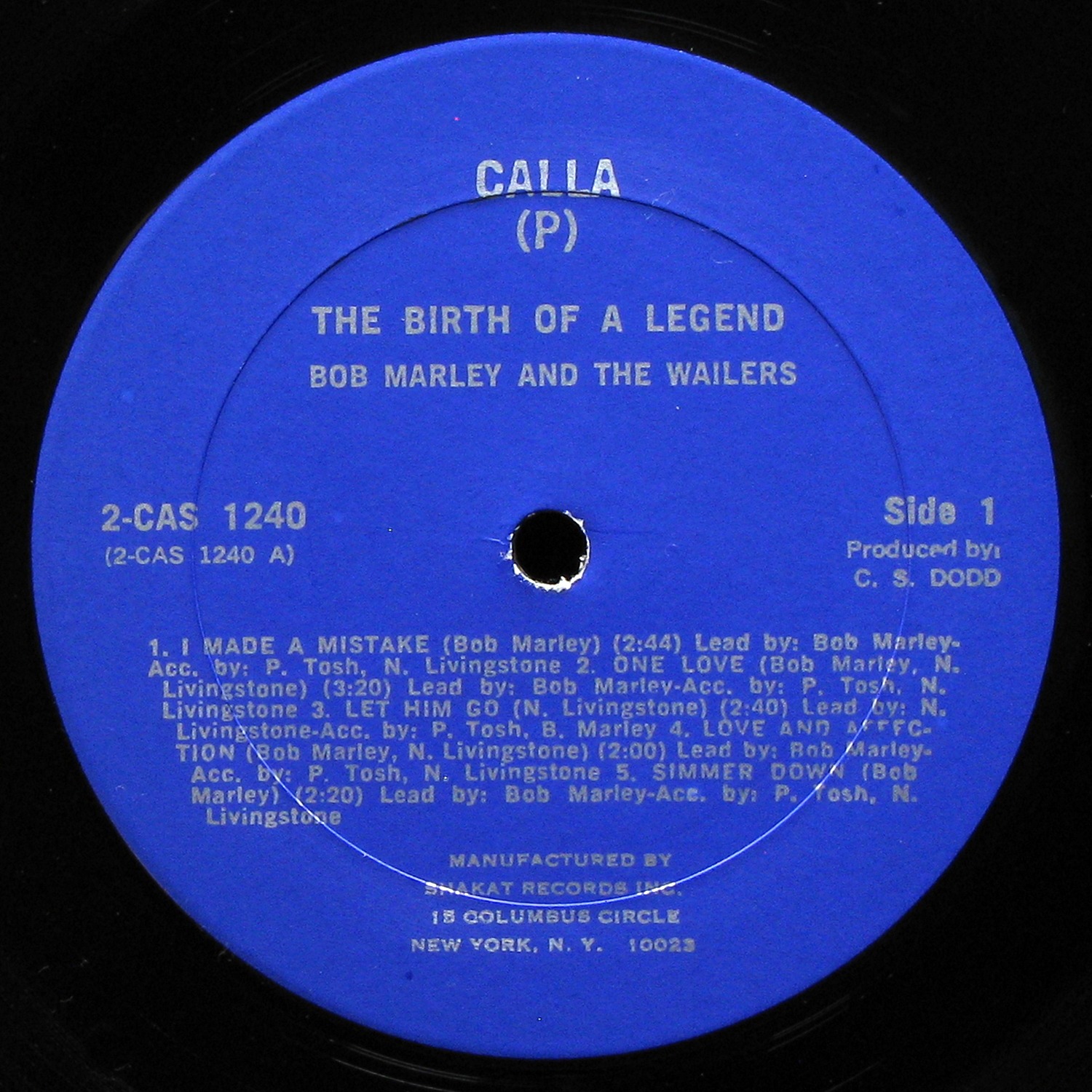 LP Bob Marley — Birth Of A Legend (2LP) фото 3