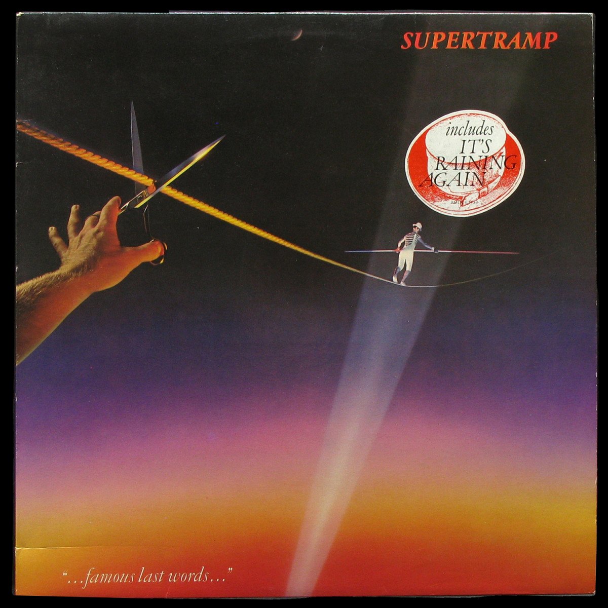 LP Supertramp — Famous Last Words фото