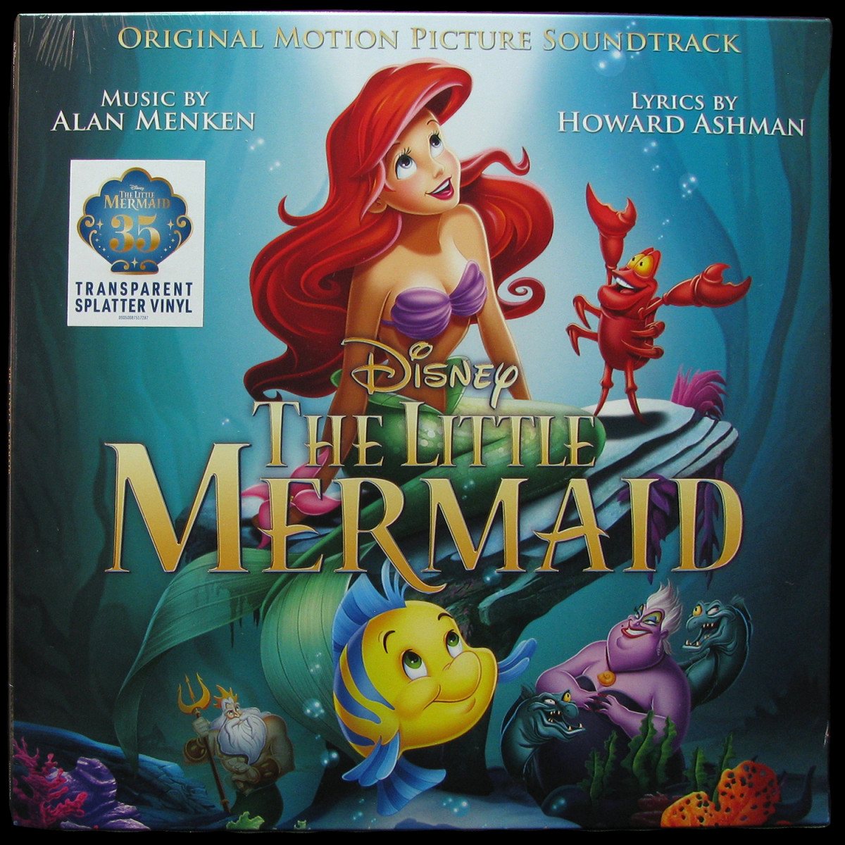 LP V/A — Little Mermaid (Original Motion Picture Soundtrack) (coloured vinyl) фото