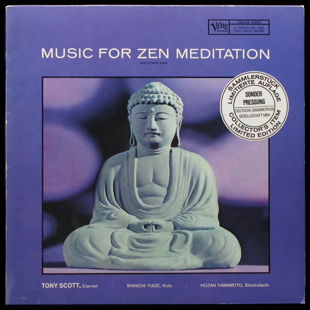 LP Tony Scott — Music For Zen Meditation And Other Joys фото