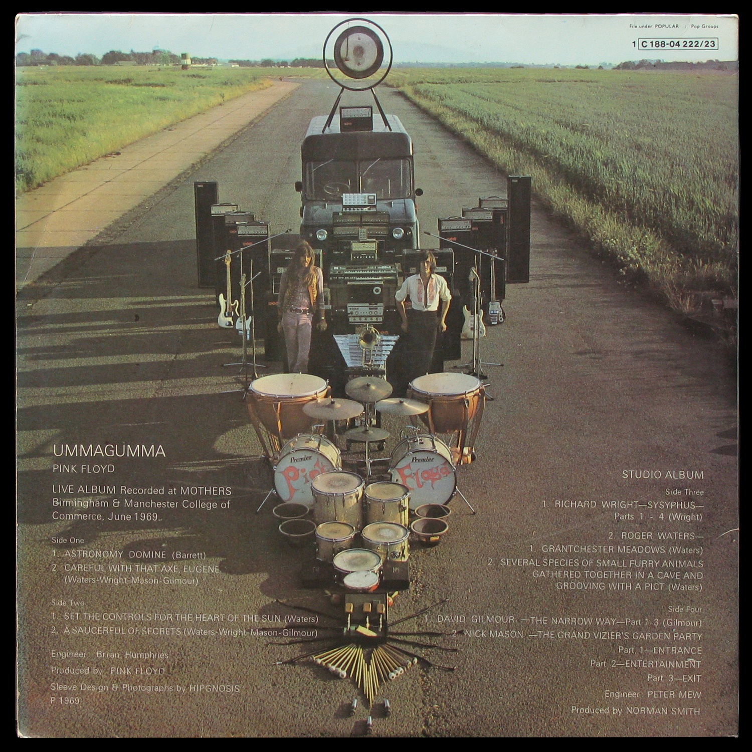 LP Pink Floyd — Ummagumma (2LP) фото 2