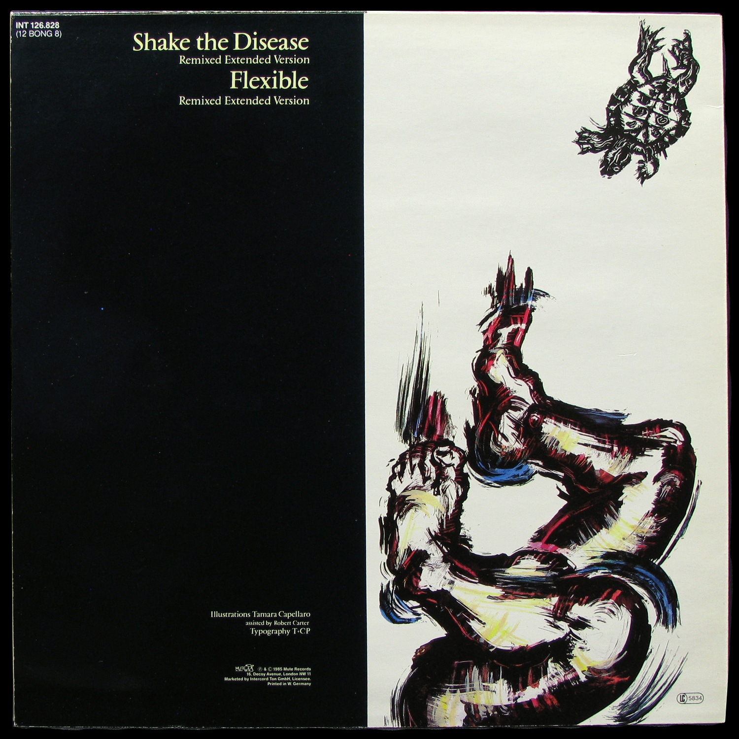 LP Depeche Mode — Shake The Disease (Remixed Extended Version) (maxi, coloured vinyl) фото 2