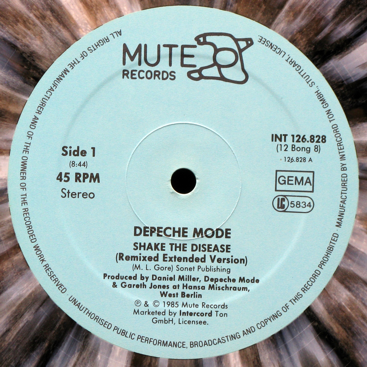 LP Depeche Mode — Shake The Disease (Remixed Extended Version) (maxi, coloured vinyl) фото 3