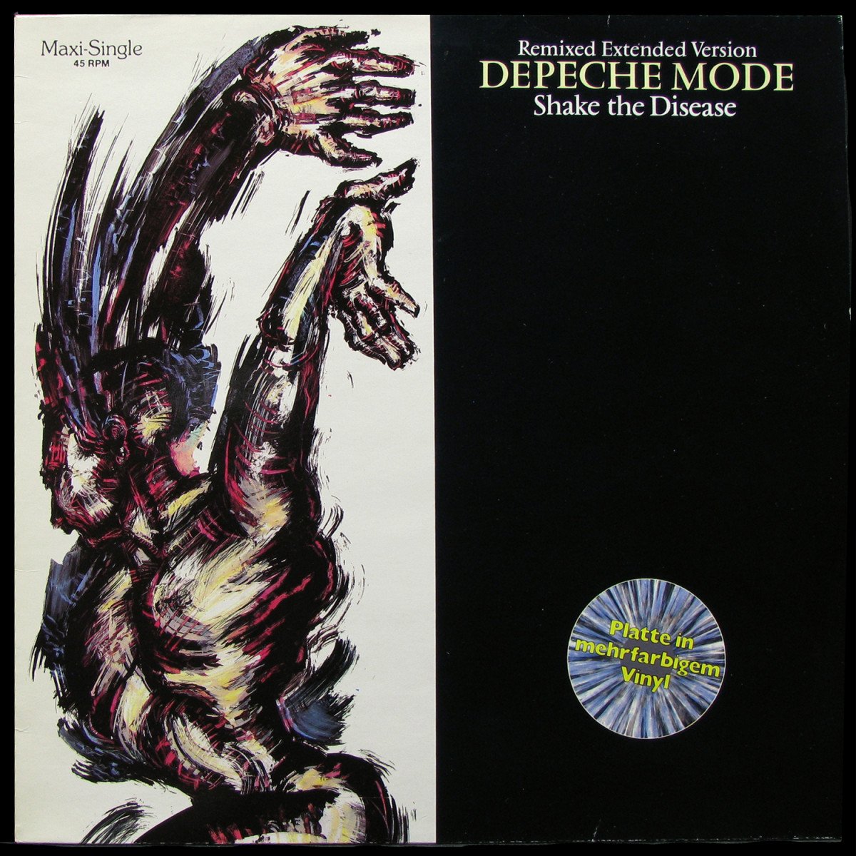 LP Depeche Mode — Shake The Disease (Remixed Extended Version) (maxi, coloured vinyl) фото