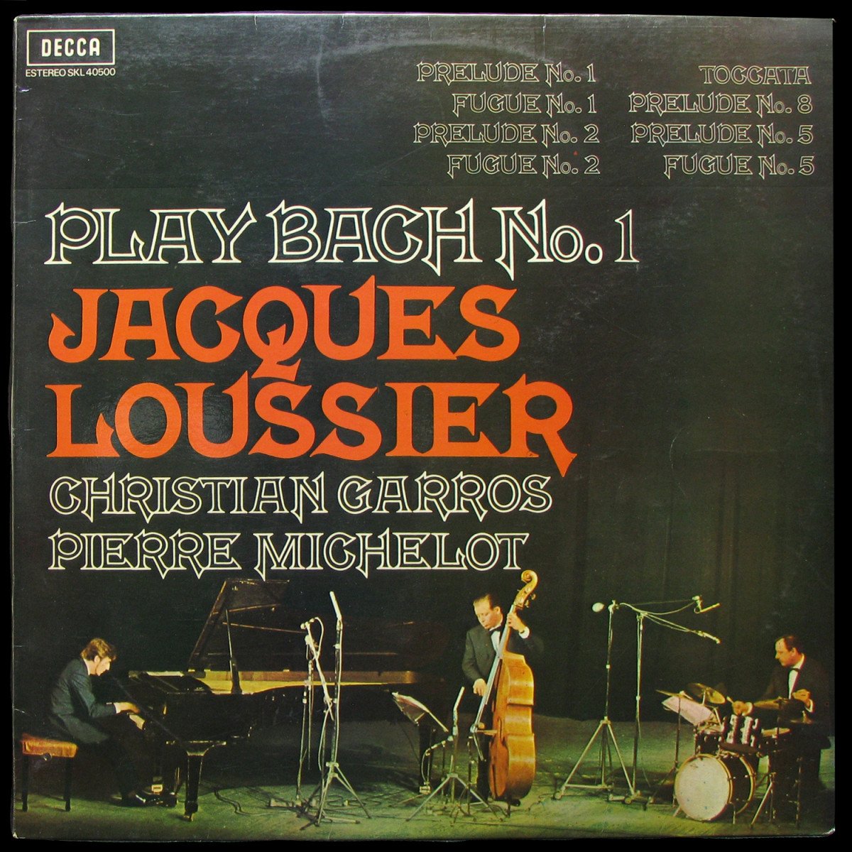 LP Jacques Loussier — Play Bach No. 1 фото