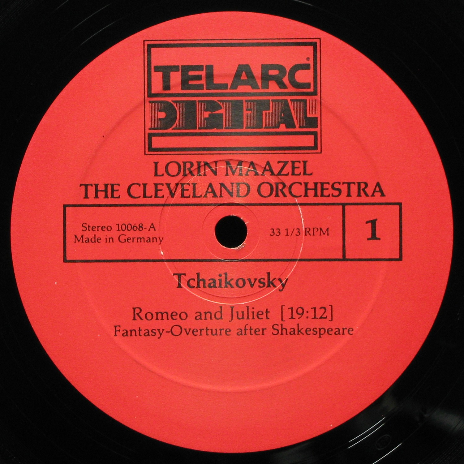 LP Lorin Maazel — Tchaikovsky: Romeo and Juliet / Nutcracker Suite фото 2