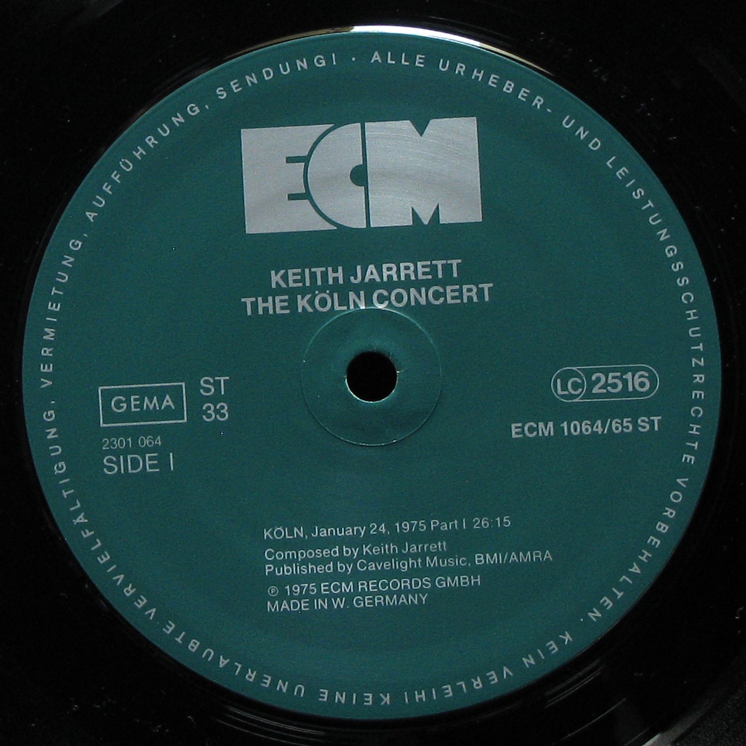 LP Keith Jarrett — Koln Concert (2LP) фото 3