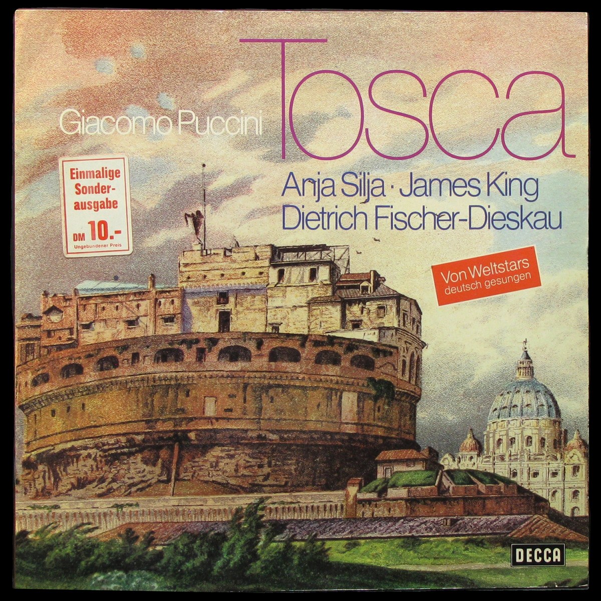 LP Lorin Maazel — Puccini: Tosca (+ booklet) фото