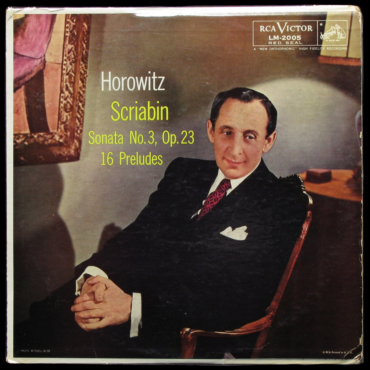 LP Vladimir Horowitz — Scriabin: Sonata No. 3, Op. 23 / Preludes фото