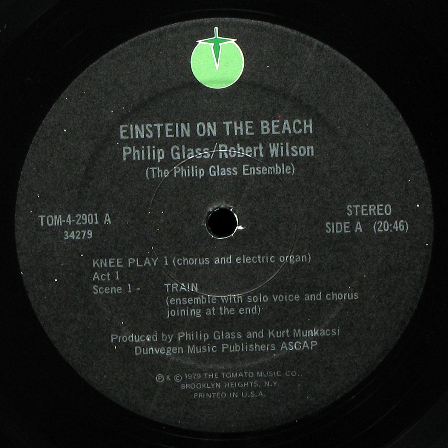 LP Philip Glass — Einstein On The Beach (+ booklet,  4LP BOX) фото 3