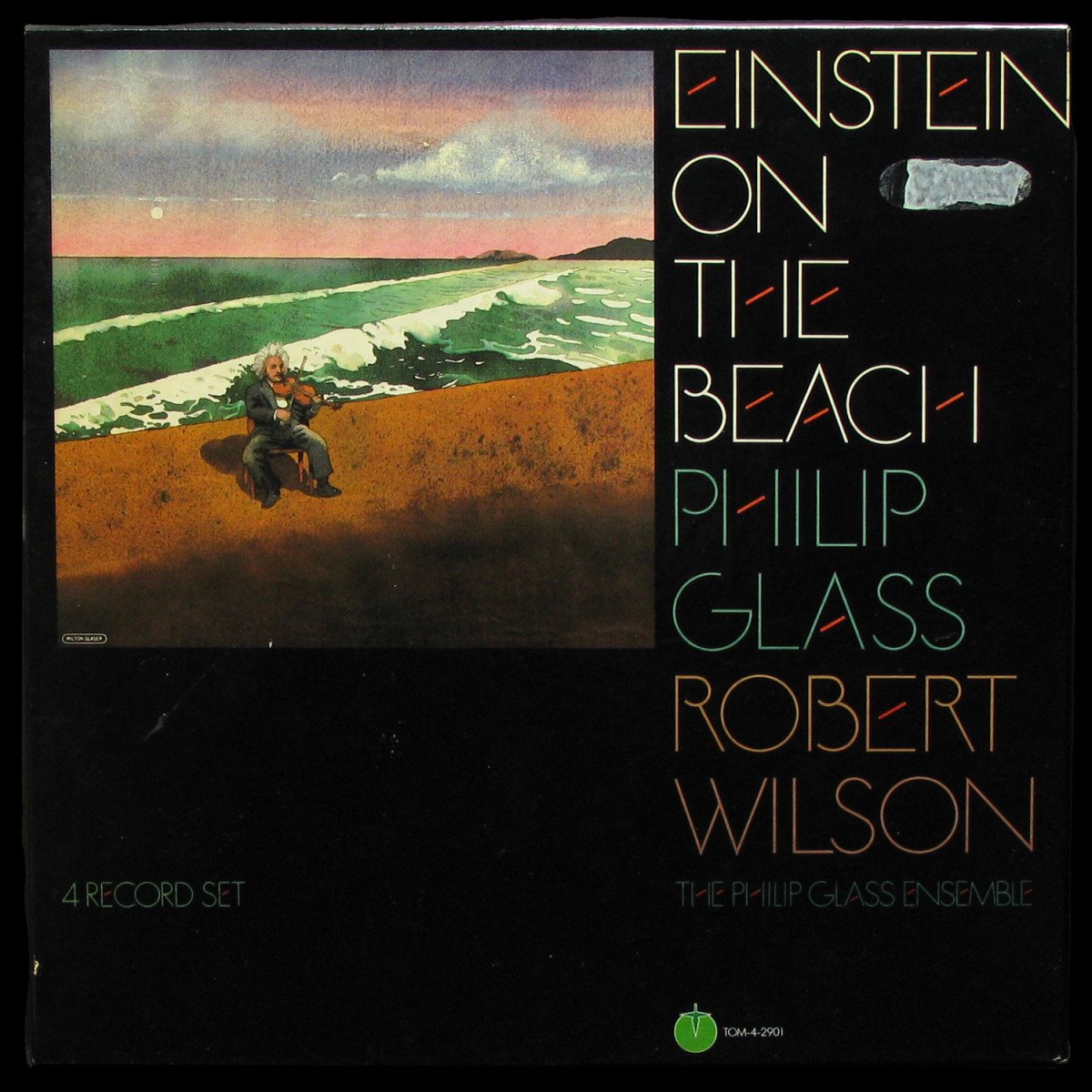 LP Philip Glass — Einstein On The Beach (+ booklet,  4LP BOX) фото